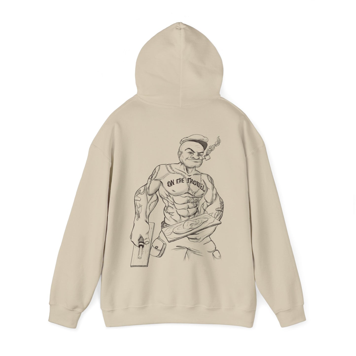 Men's "POPEYE" BACK DESIGN Heavy Blend™ Hoodie