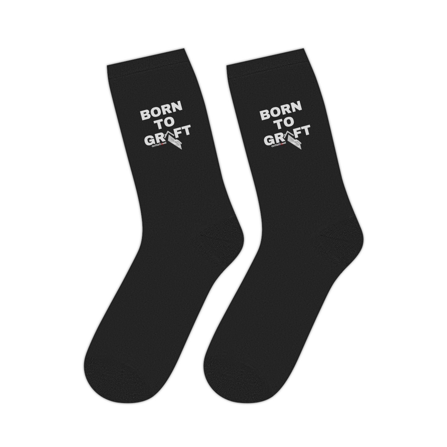 "Born To Graft" Mid-length Socks