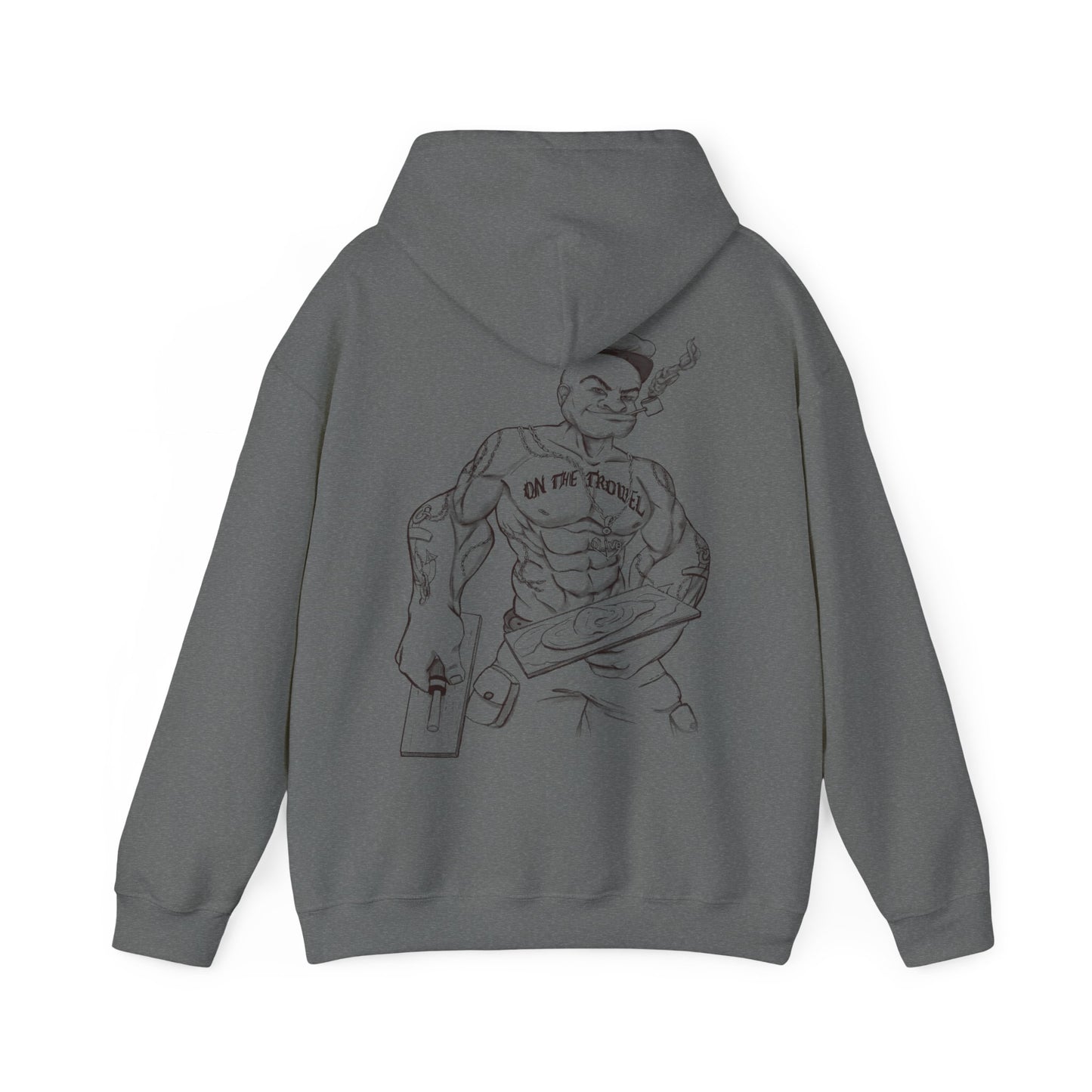 Men's "POPEYE" BACK DESIGN Heavy Blend™ Hoodie