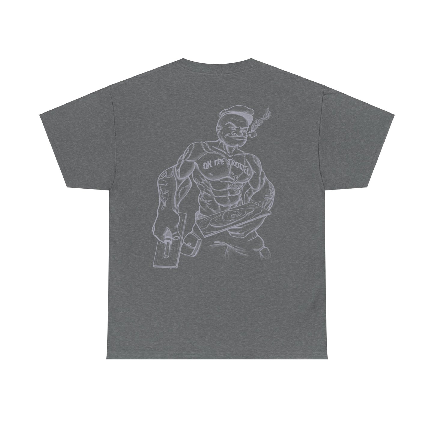 Men's "POPEYE" BACK DESIGN Cotton T-shirt