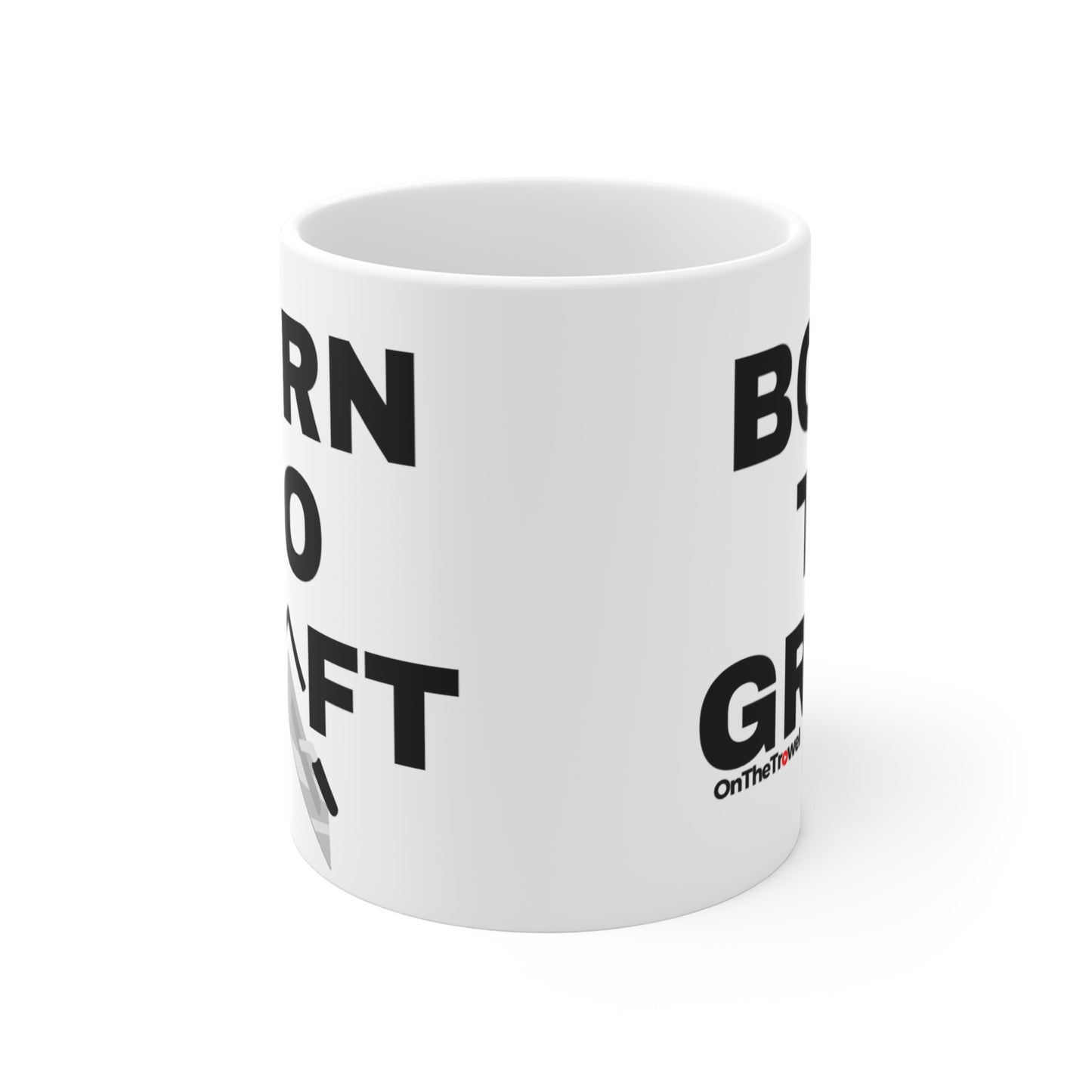 "Born To Graft" Mug, 110z