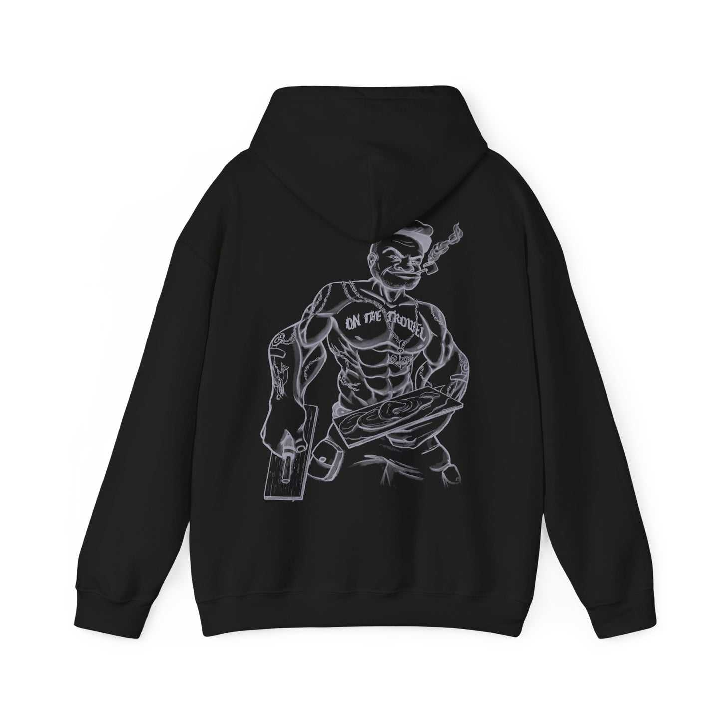 Men's "POPEYE" BACK DESIGN Heavy Blend™ Hoodie