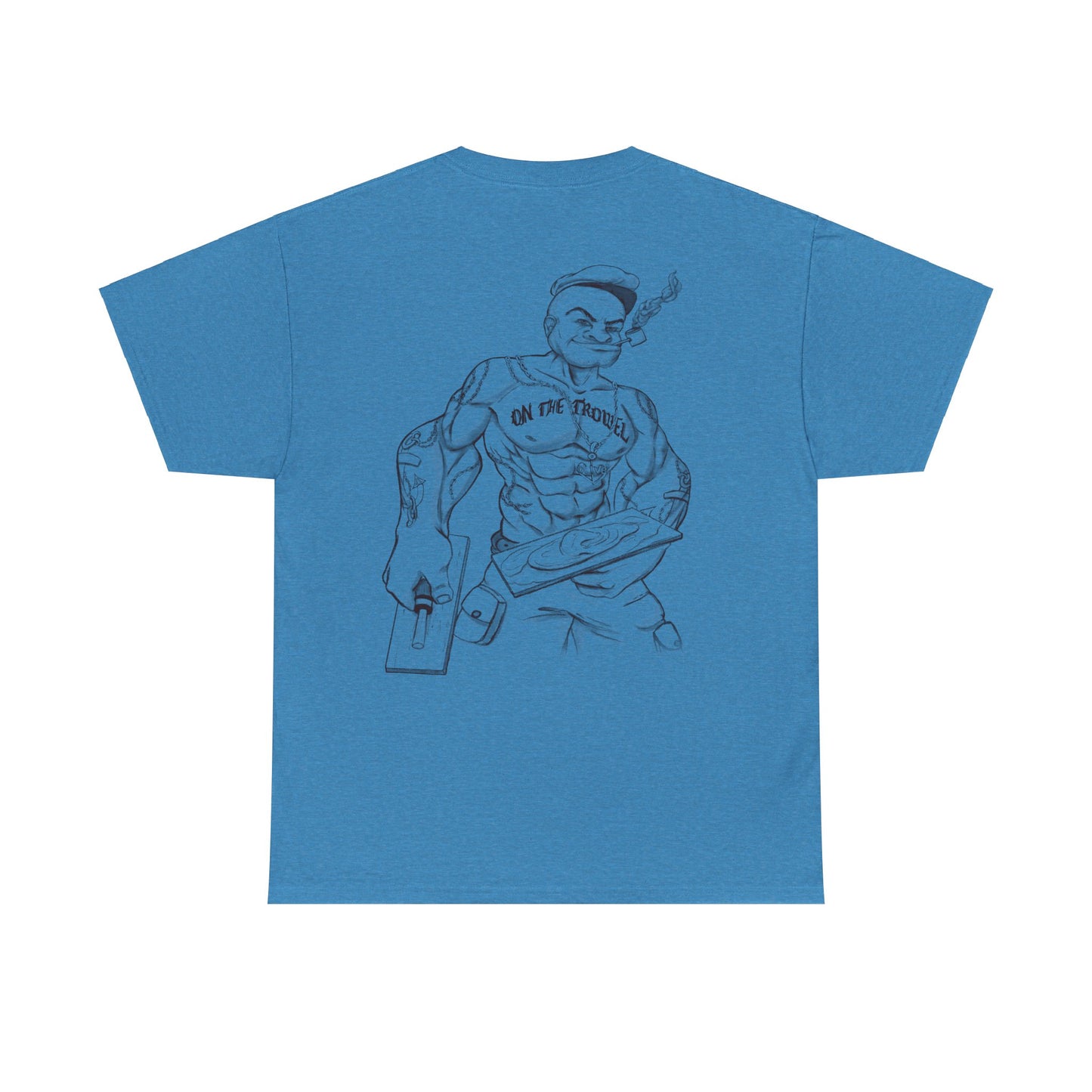 Men's "POPEYE" BACK DESIGN Cotton T-shirt