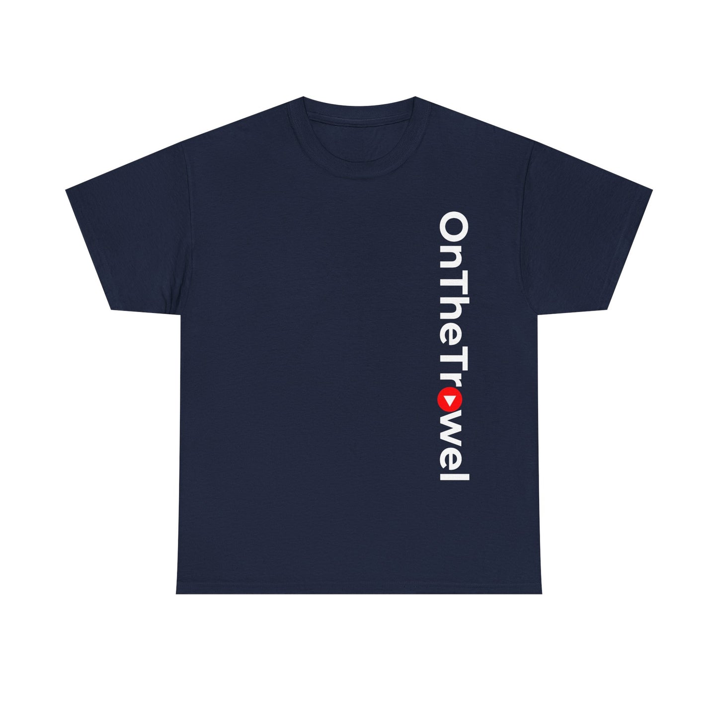 On The Trowel Navy T-shirt