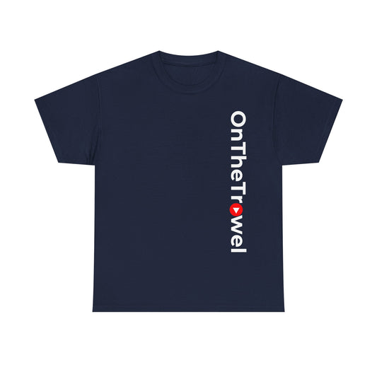 On The Trowel Navy T-shirt