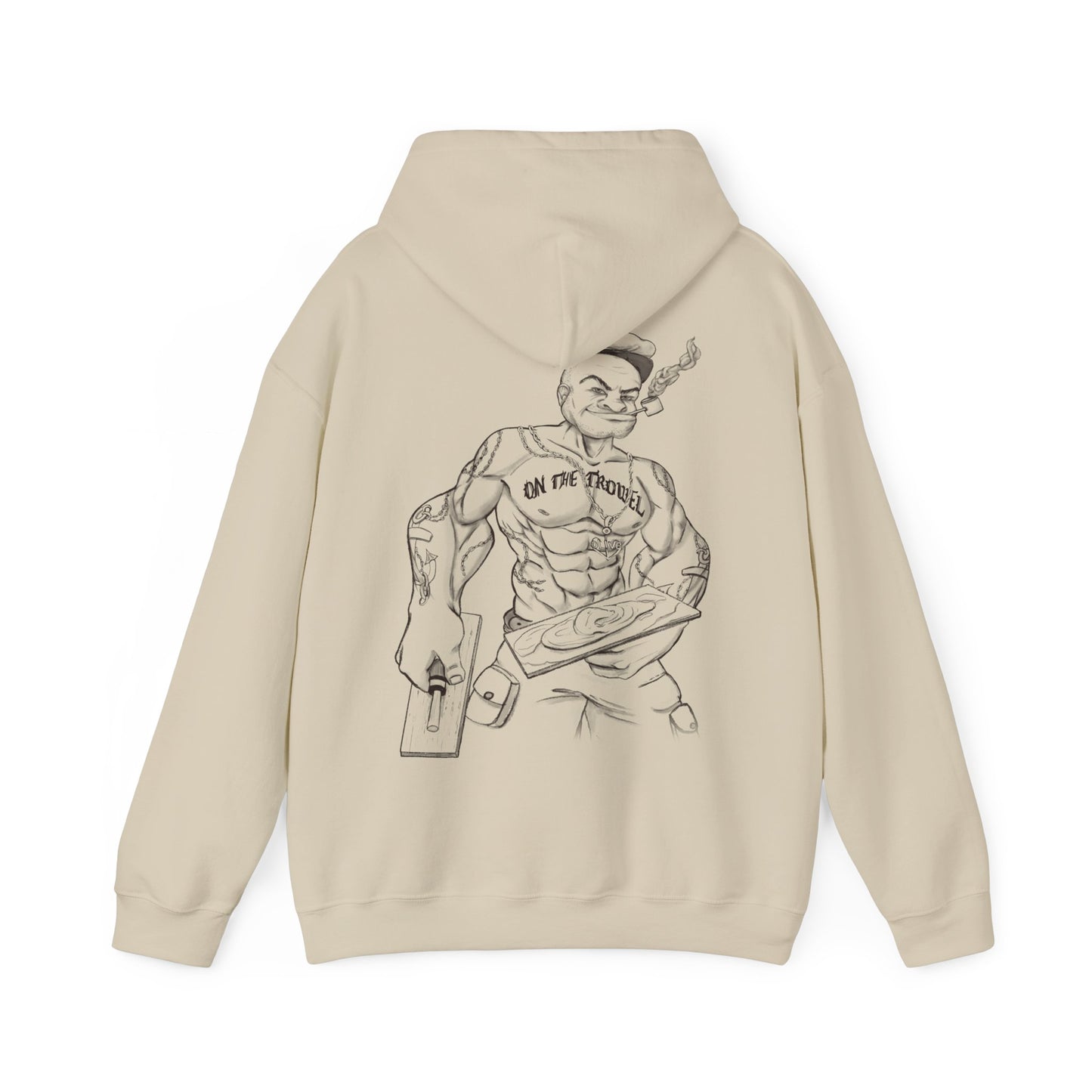 Men's "POPEYE" BACK DESIGN Heavy Blend™ Hoodie