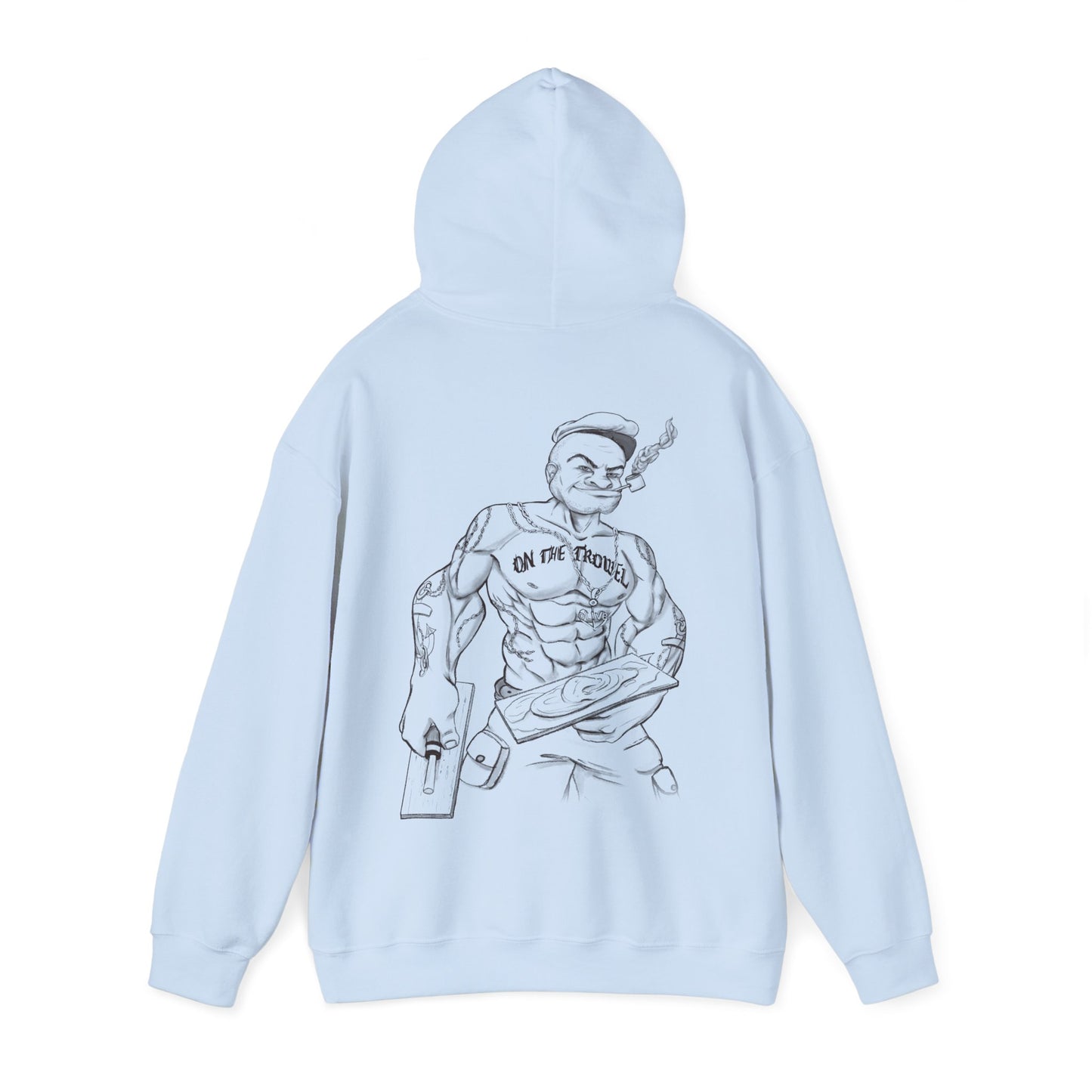 Men's "POPEYE" BACK DESIGN Heavy Blend™ Hoodie