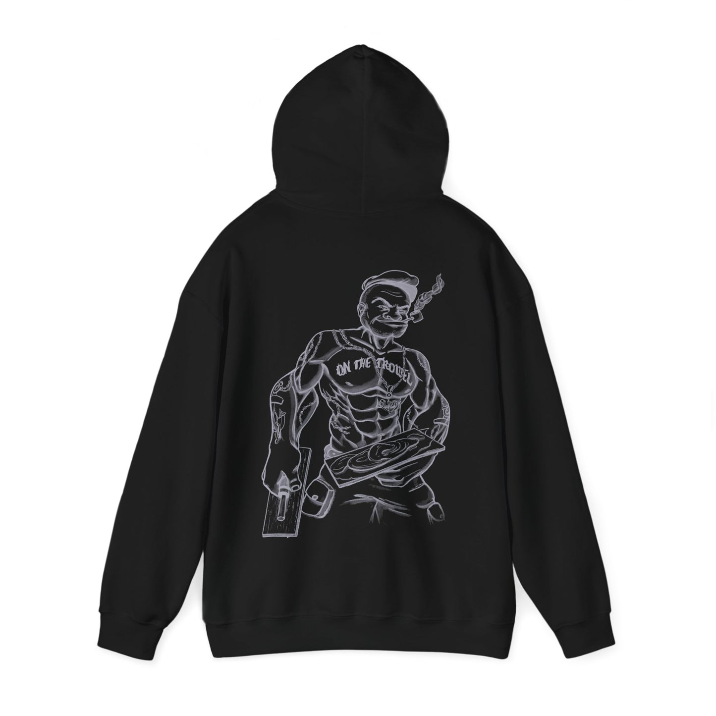 Men's "POPEYE" BACK DESIGN Heavy Blend™ Hoodie