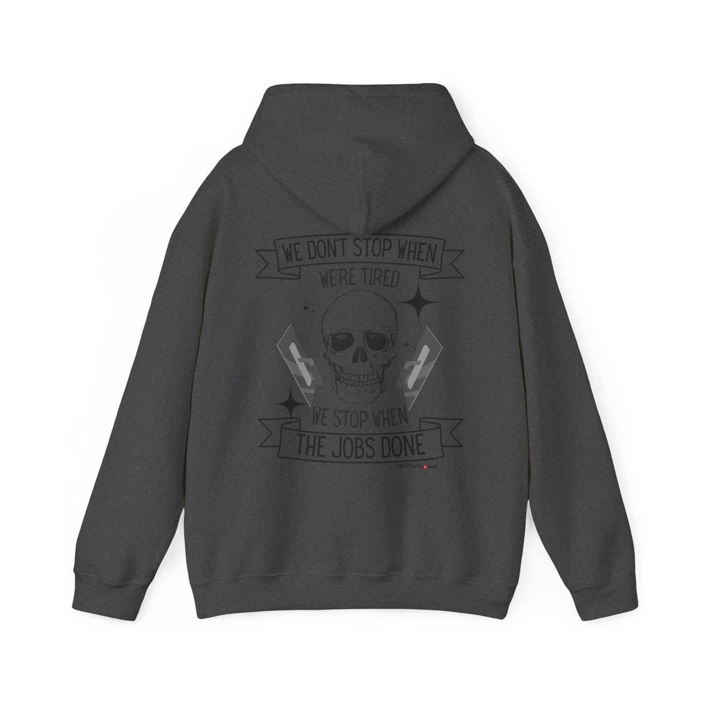 Men's "We Don't Stop" BACK DESIGN Heavy Blend™ Hoodie