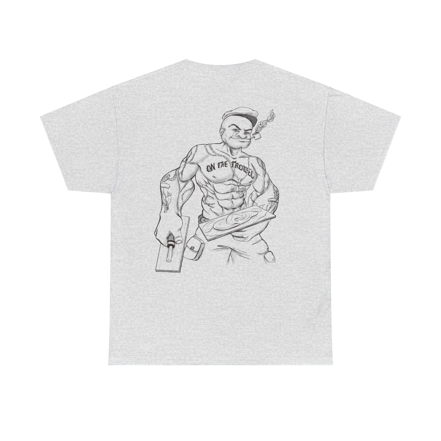 Men's "POPEYE" BACK DESIGN Cotton T-shirt