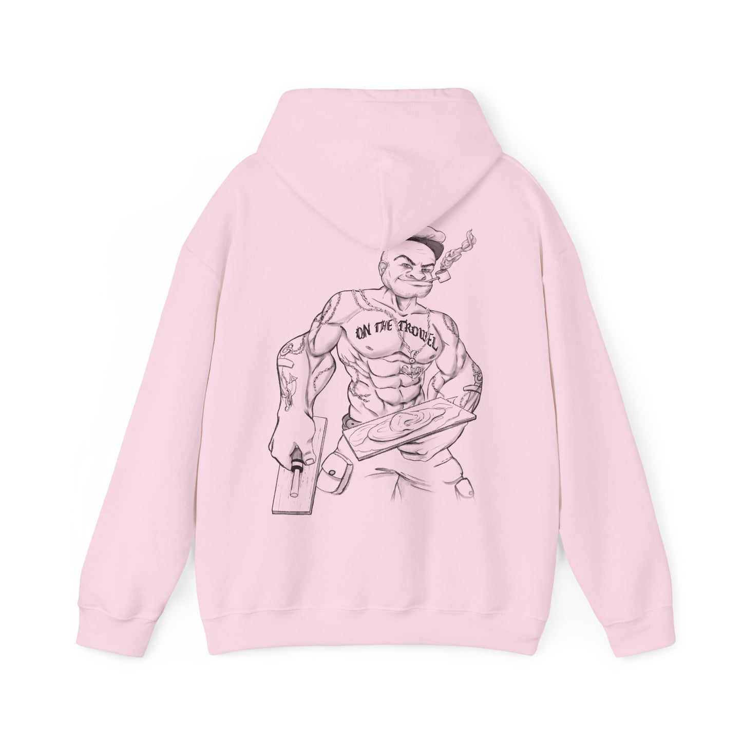 Men's "POPEYE" BACK DESIGN Heavy Blend™ Hoodie