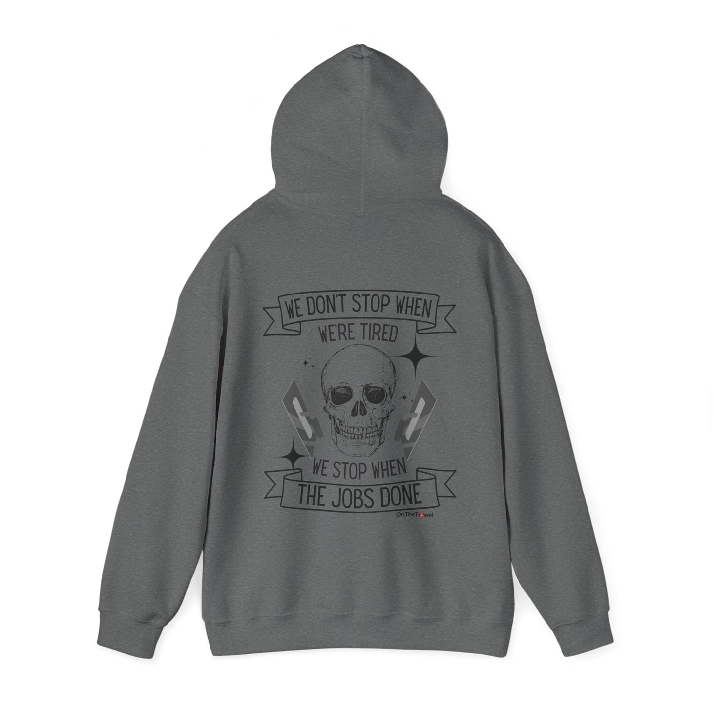 Men's "We Don't Stop" BACK DESIGN Heavy Blend™ Hoodie