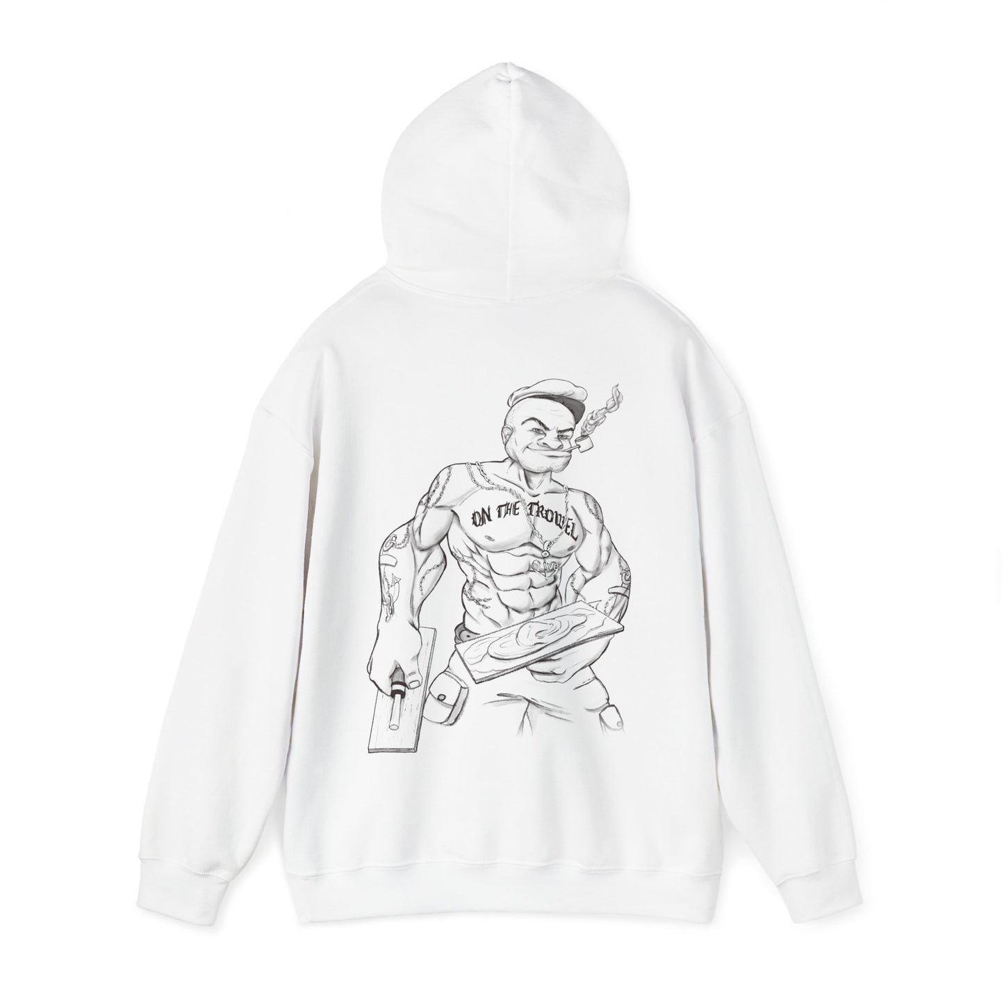 Men's "POPEYE" BACK DESIGN Heavy Blend™ Hoodie