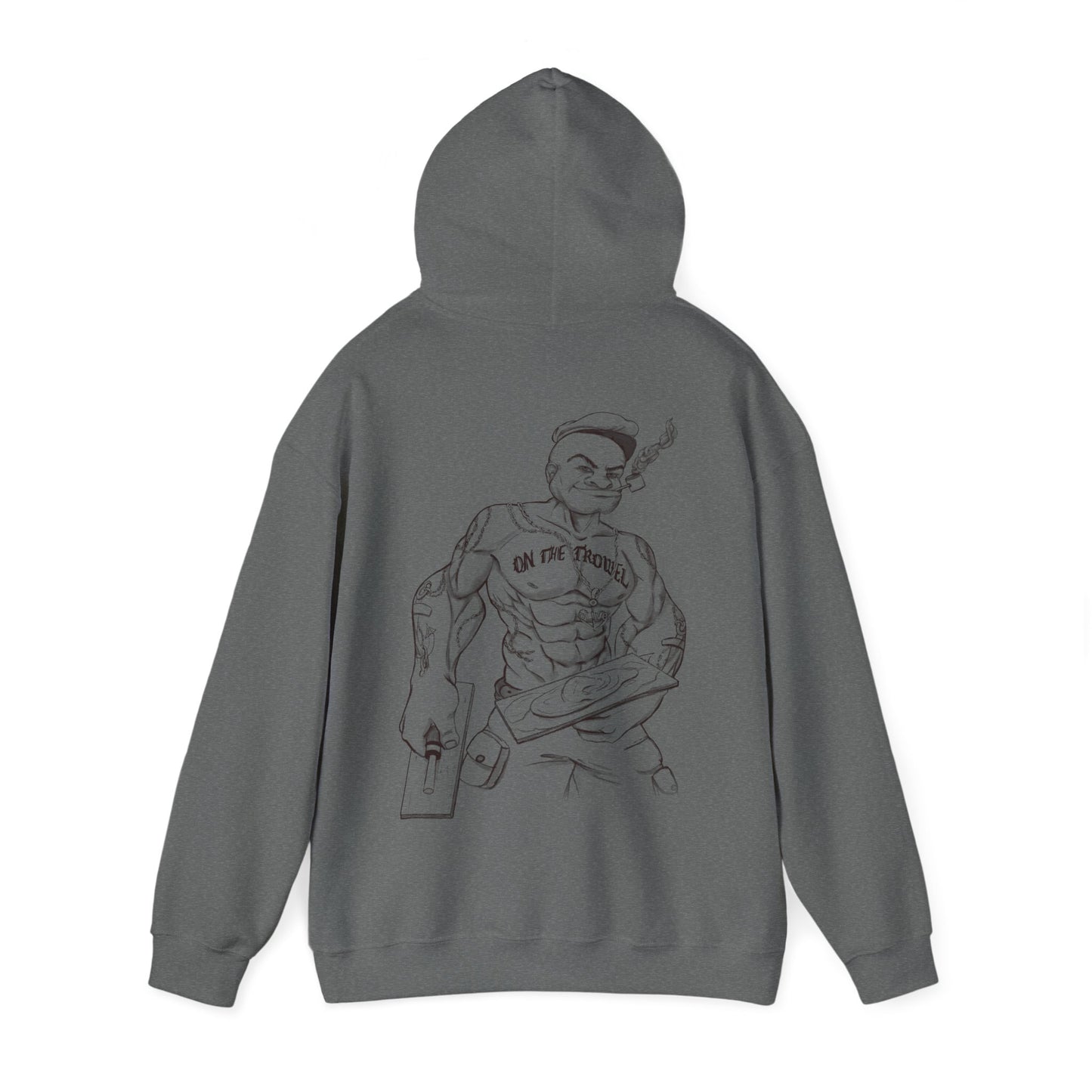 Men's "POPEYE" BACK DESIGN Heavy Blend™ Hoodie