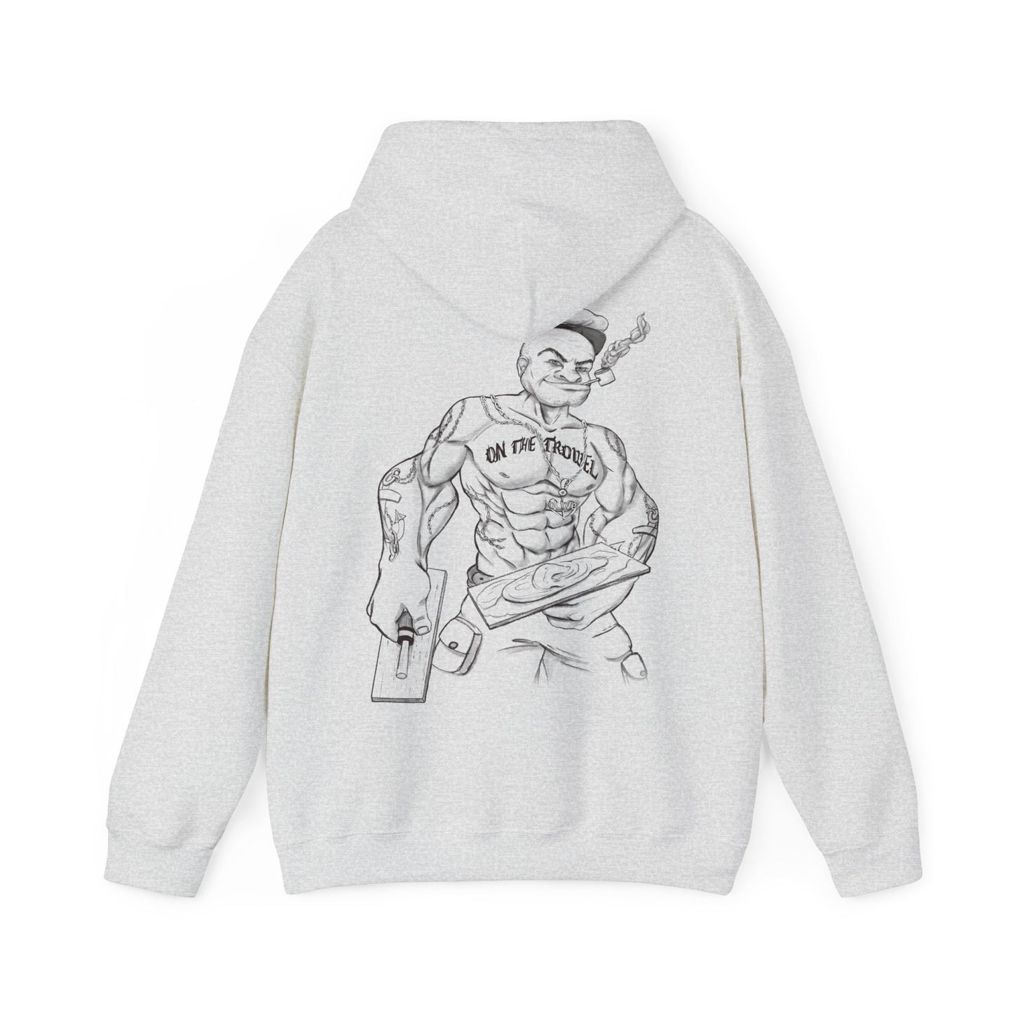 Men's "POPEYE" BACK DESIGN Heavy Blend™ Hoodie