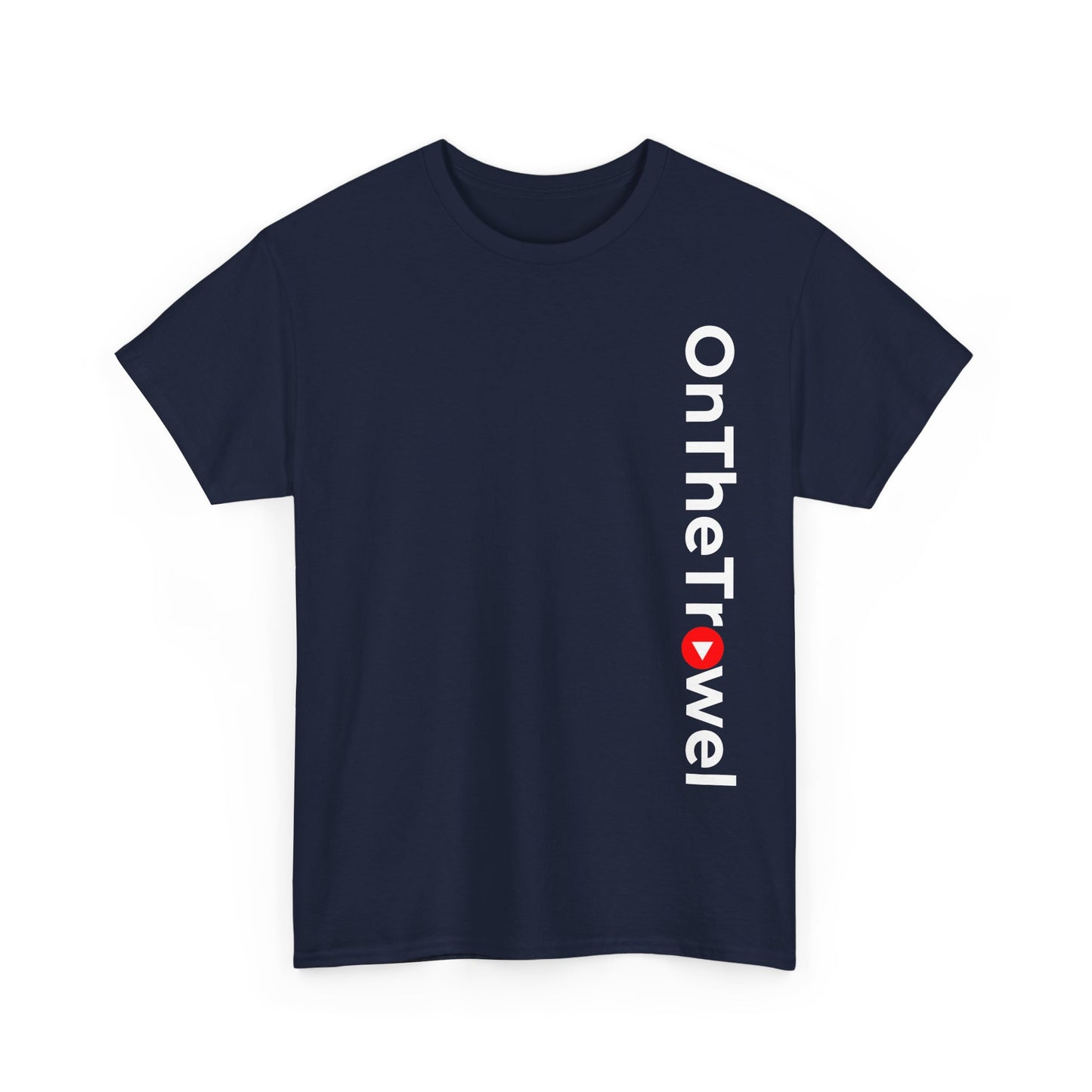 On The Trowel Navy T-shirt