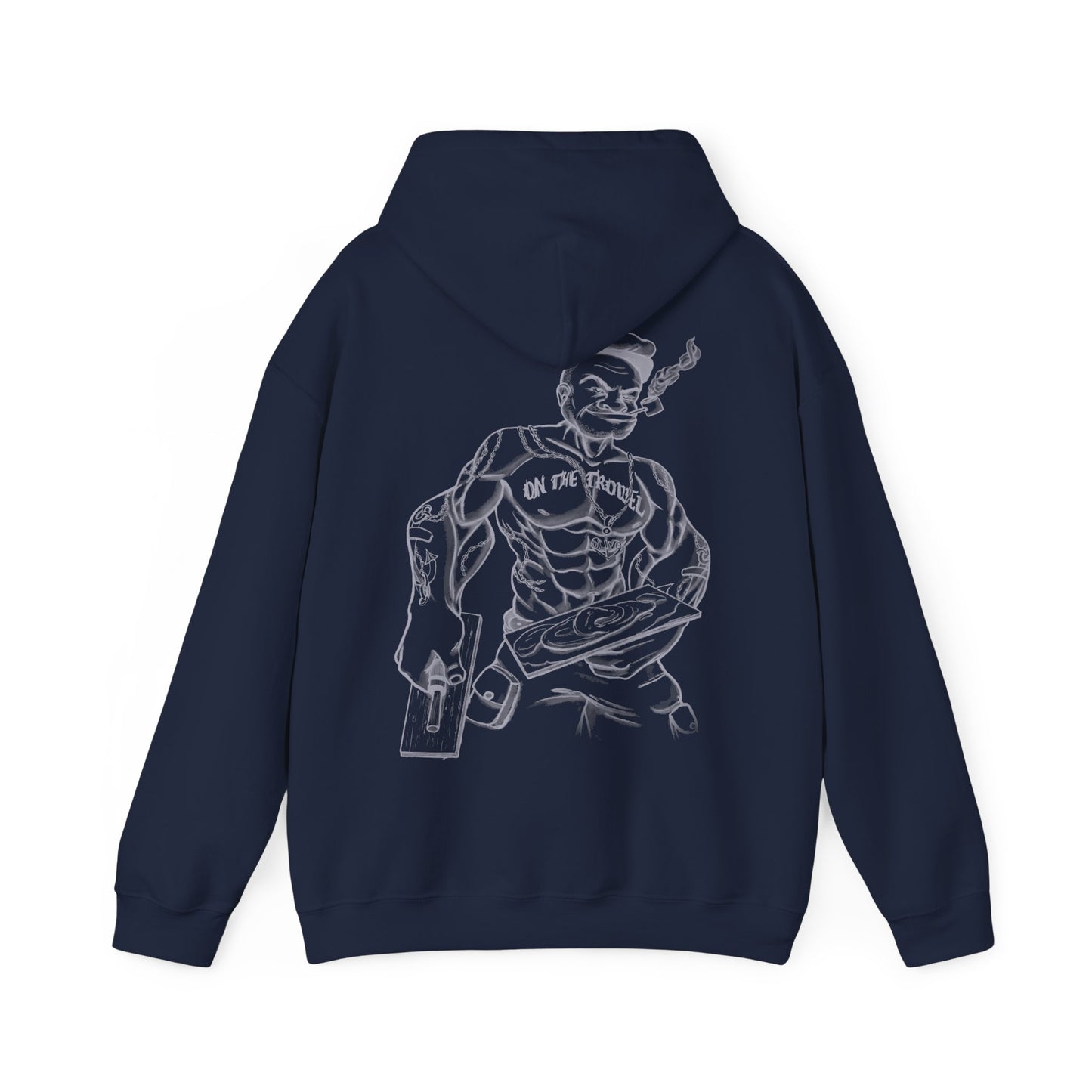 Men's "POPEYE" BACK DESIGN Heavy Blend™ Hoodie